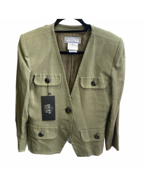Veste T 42 YVES SAINTLAURENT lin 