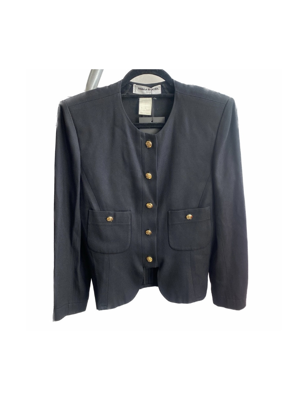 Veste SONIA RYKIEL noire vintage