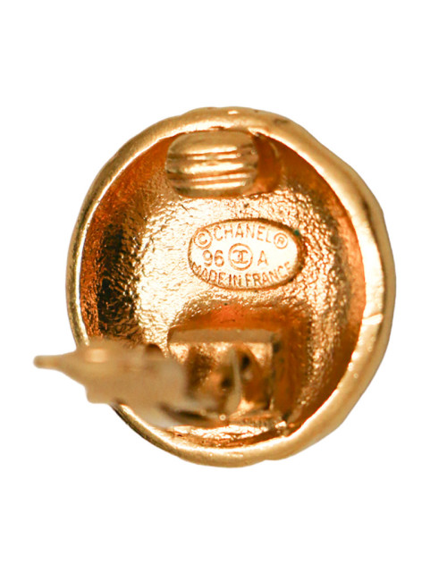 Vintage Round CHANEL CC Clips