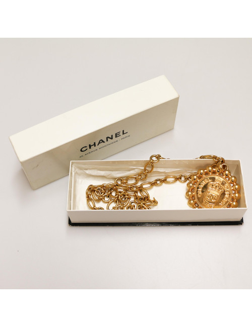 Sautoir vintage CHANEL rond