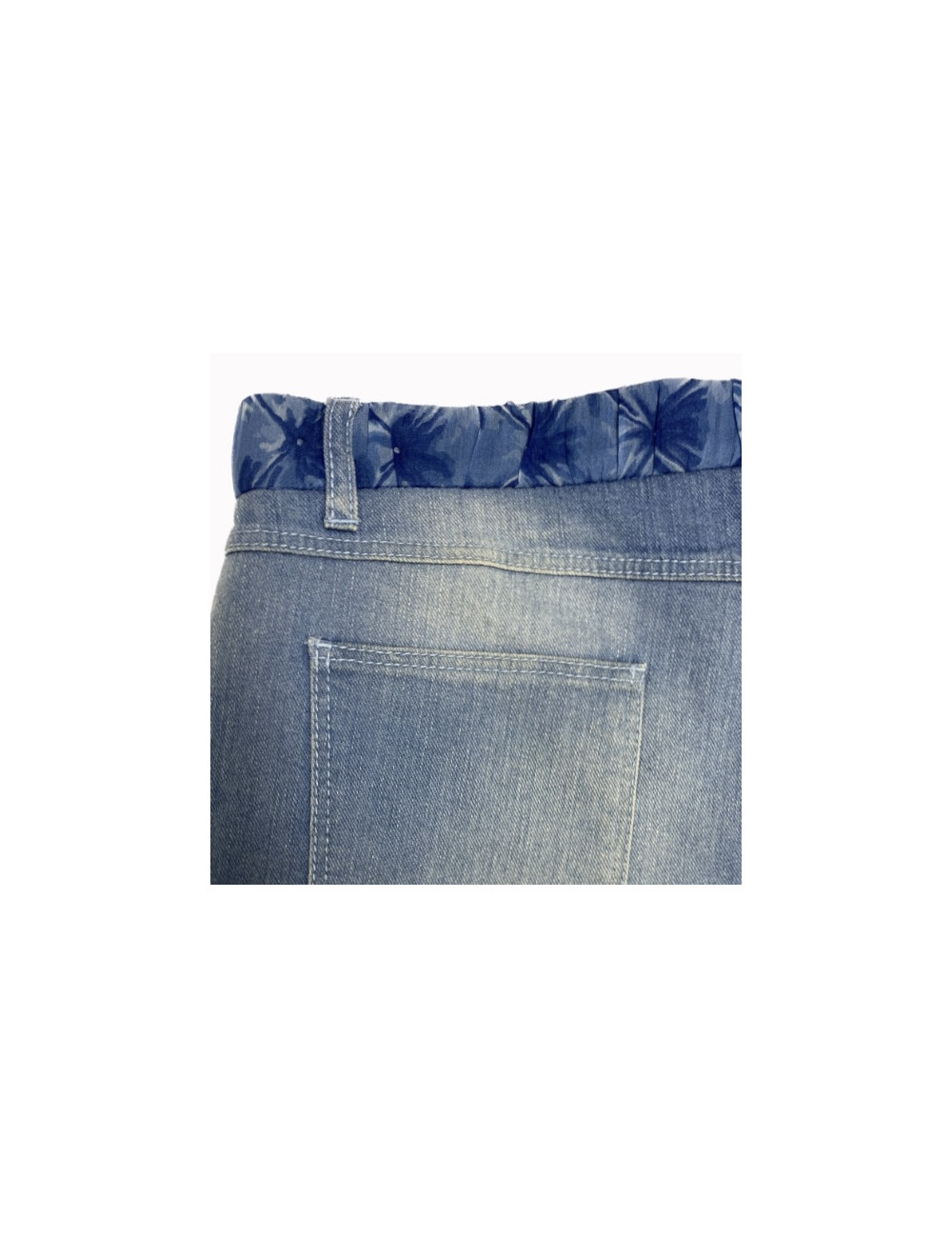 CHANEL denim shorts, size 38FR