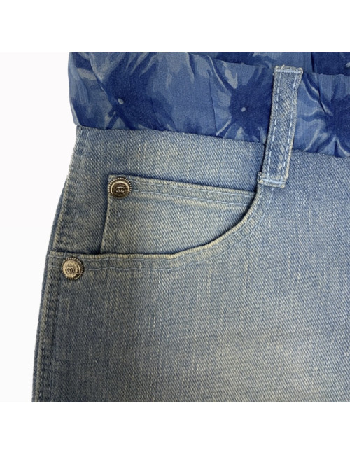 CHANEL denim shorts, size 38FR