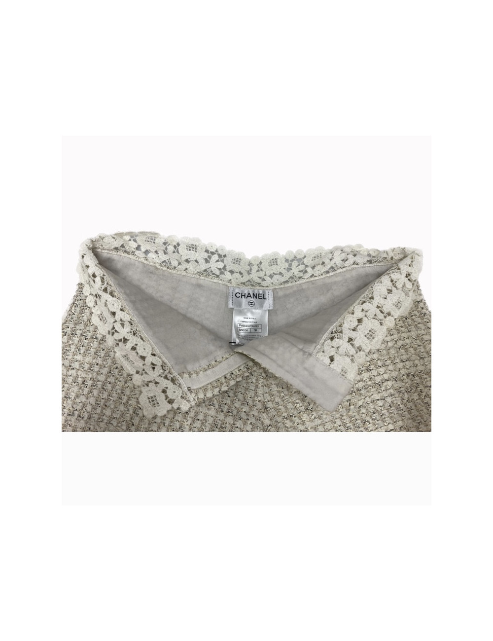 Short CHANEL tweed T38 beige