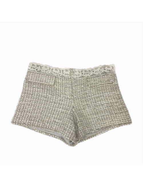 Short CHANEL tweed T38 beige