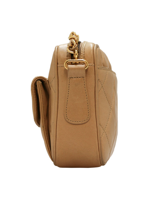 Sac Camera beige vintage CHANEL