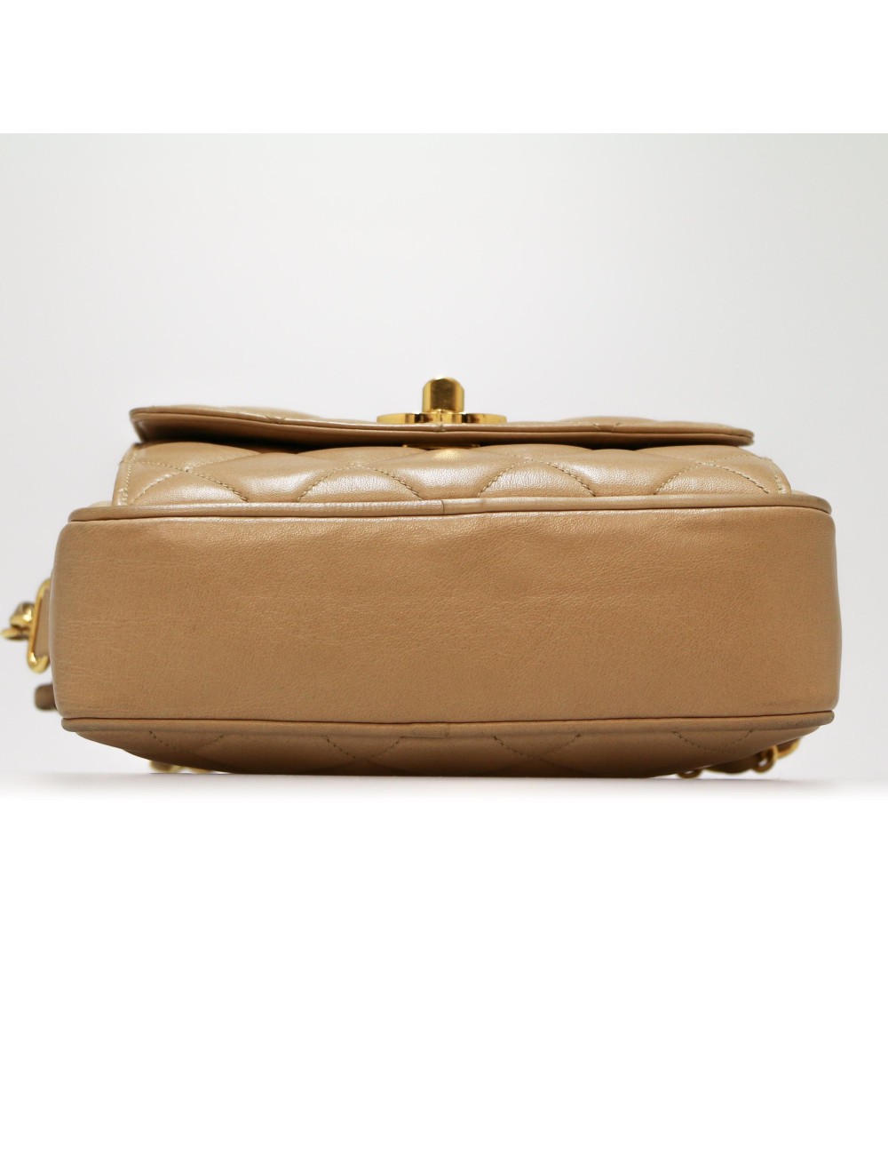 Sac Camera beige vintage CHANEL
