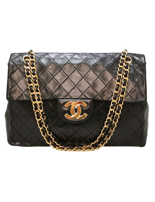 Maxi Jumbo Chanel vintage noir