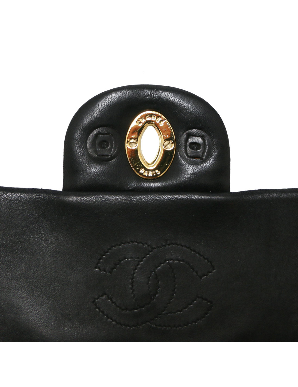 Maxi Jumbo Chanel vintage noir