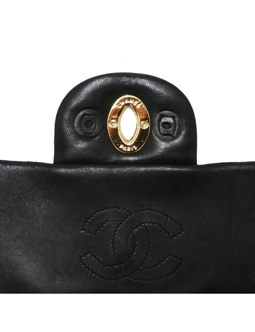 Maxi Jumbo Chanel vintage noir