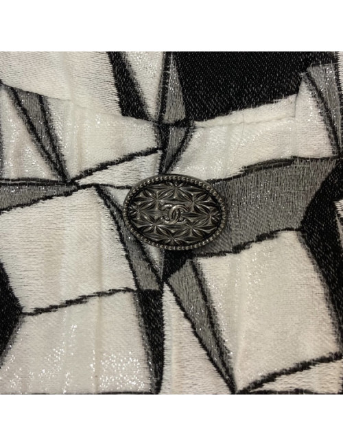 Robe t 40 CHANEL en coton et soie, occasion certifiée authentique