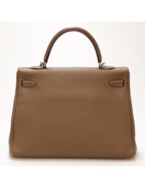 Kelly 35 HERMES togo étoupe