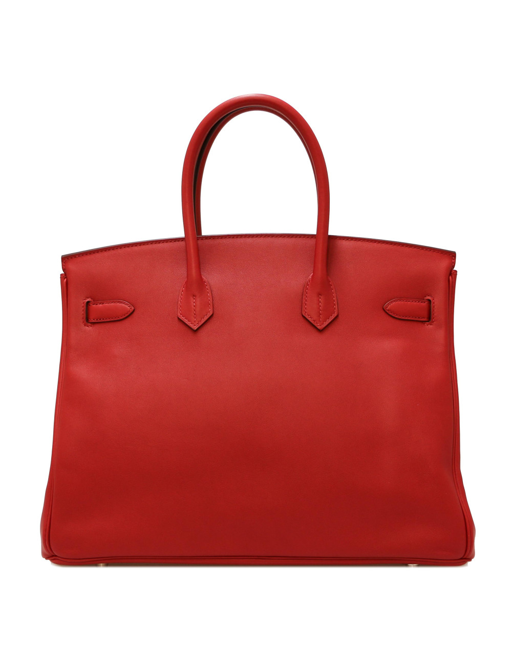 Birkin 35 HERMES tressage togo swift rouge piment