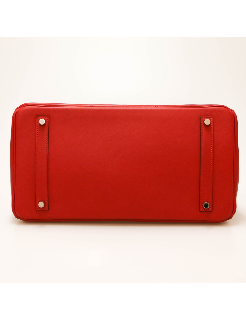 Birkin 35 HERMES tressage togo swift rouge piment