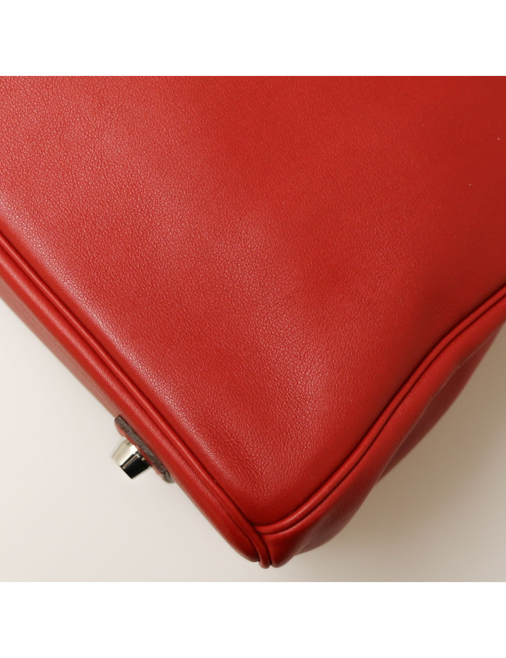 Birkin 35 HERMES tressage togo swift rouge piment