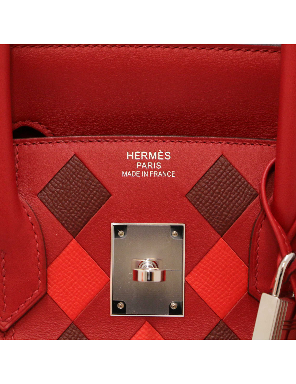 Hermes Birkin 35 with plaited Togo leather