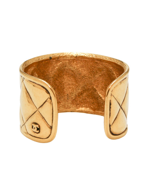 Manchette matelassée CHANEL vintage