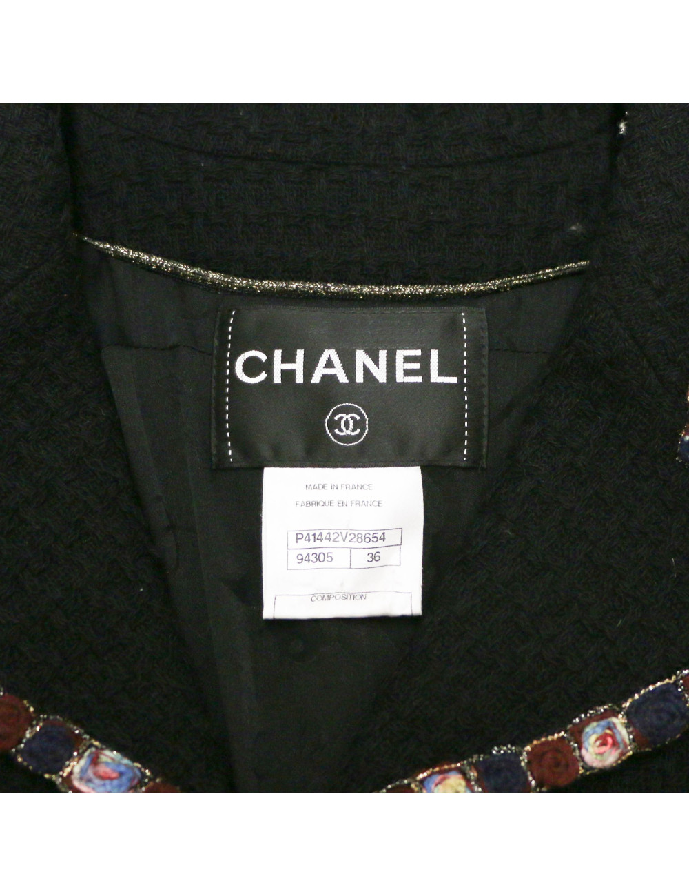 Veste T 36 CHANEL Métiers d'Art Paris-Byzance