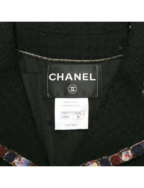 Veste T 36 CHANEL Métiers d'Art Paris-Byzance