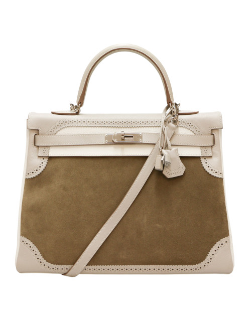 Kelly Ghyllis grizzly doblis 35 HERMES bicolore