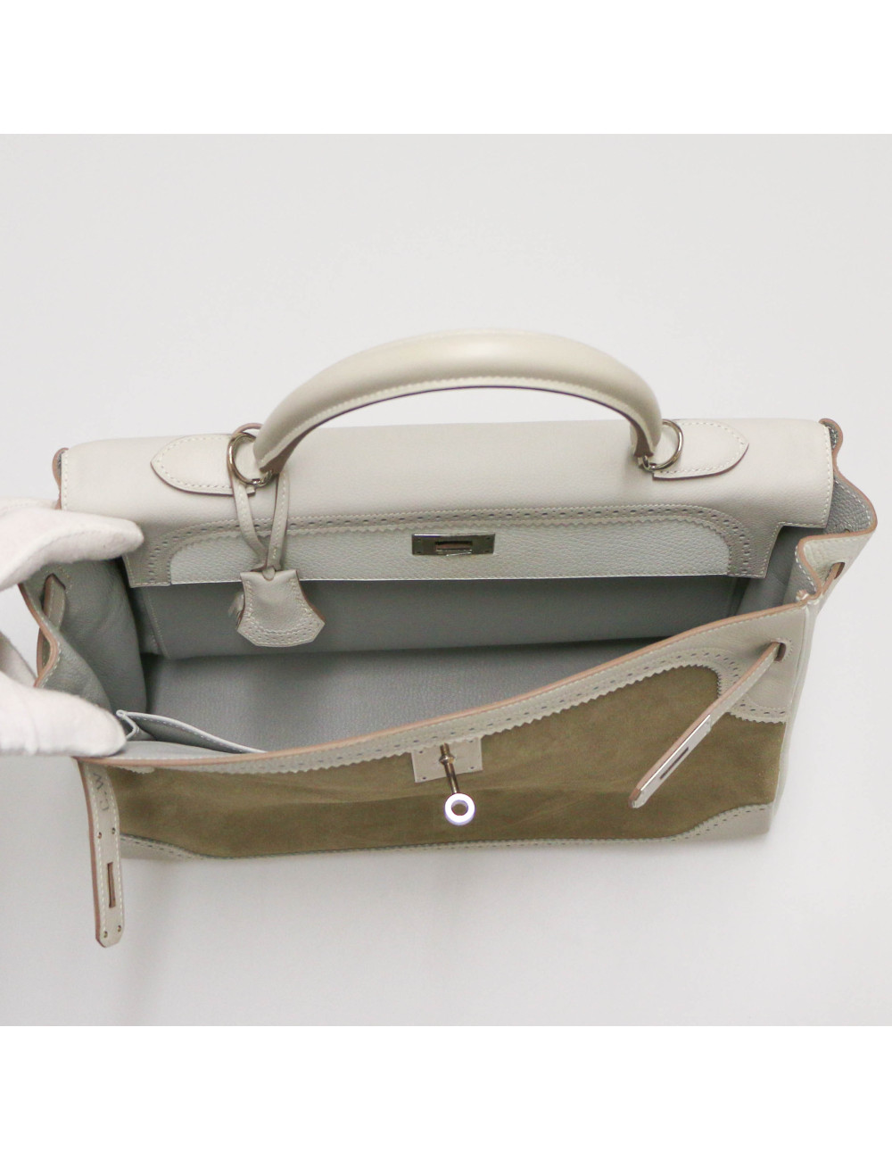 Kelly Ghyllis grizzly doblis 35 HERMES bicolore