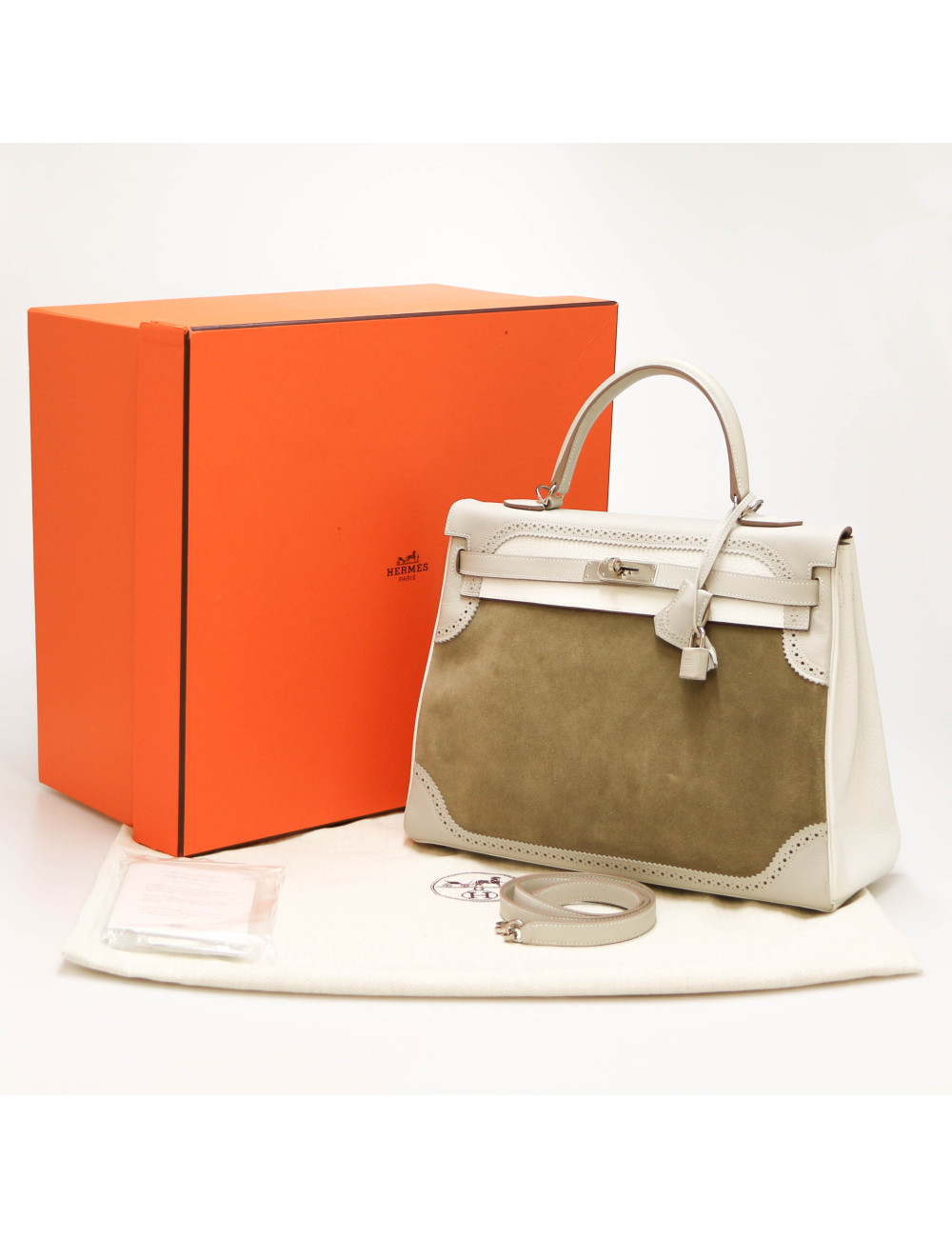 Kelly Ghyllis grizzly doblis 35 HERMES bicolore