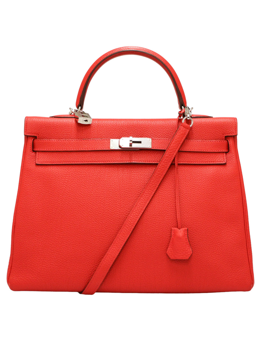 Kely 35 HERMES Togo capucine