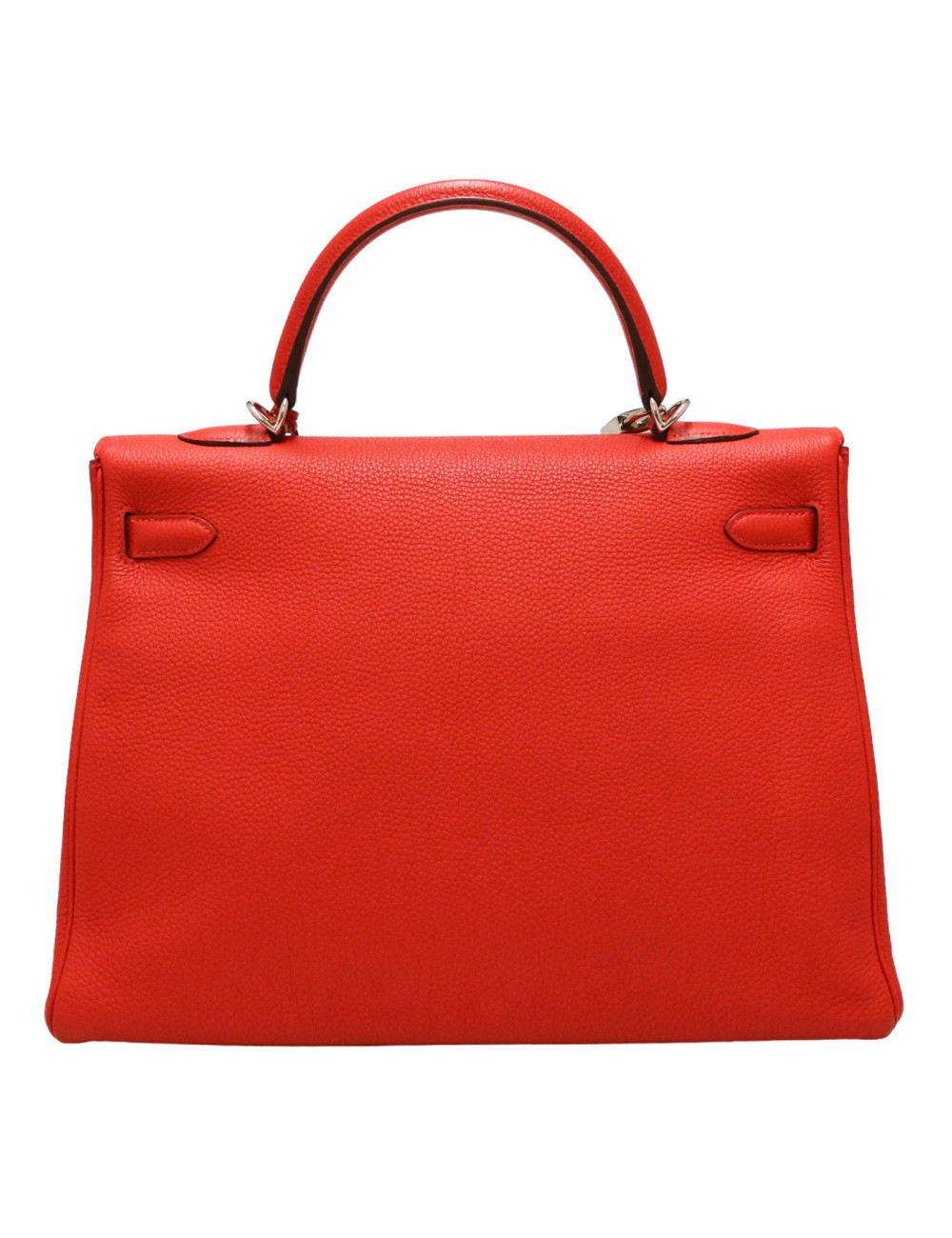 HERMES Kely 35 capucine Togo leather