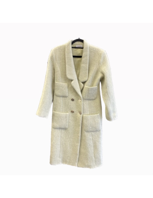 Manteau T 38 CHANEL laine