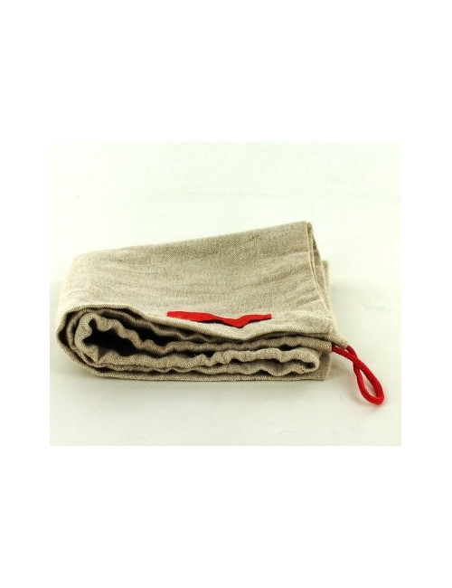 pochette VALENTINO croco marron glacé