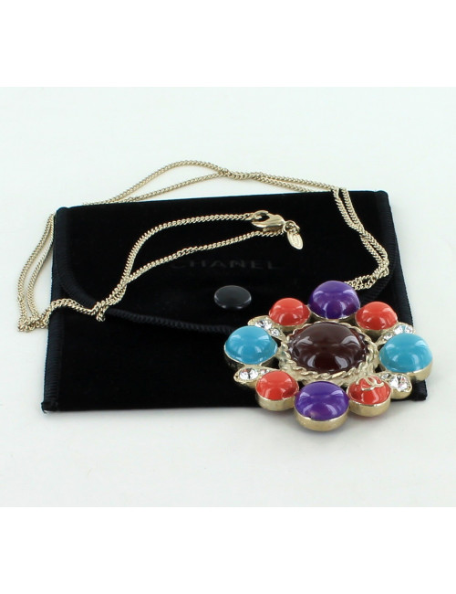 collier CHANEL multicolore