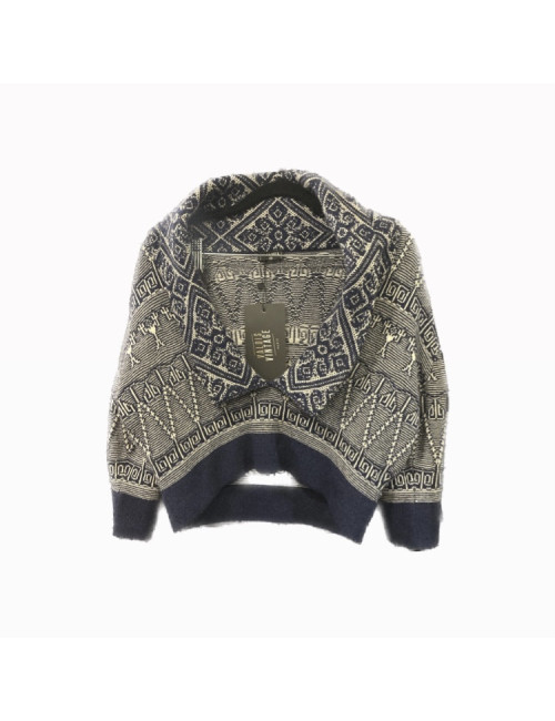 Ensemble jogging CHANEL cachemire bleu