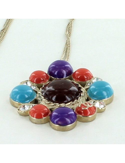 collier CHANEL multicolore