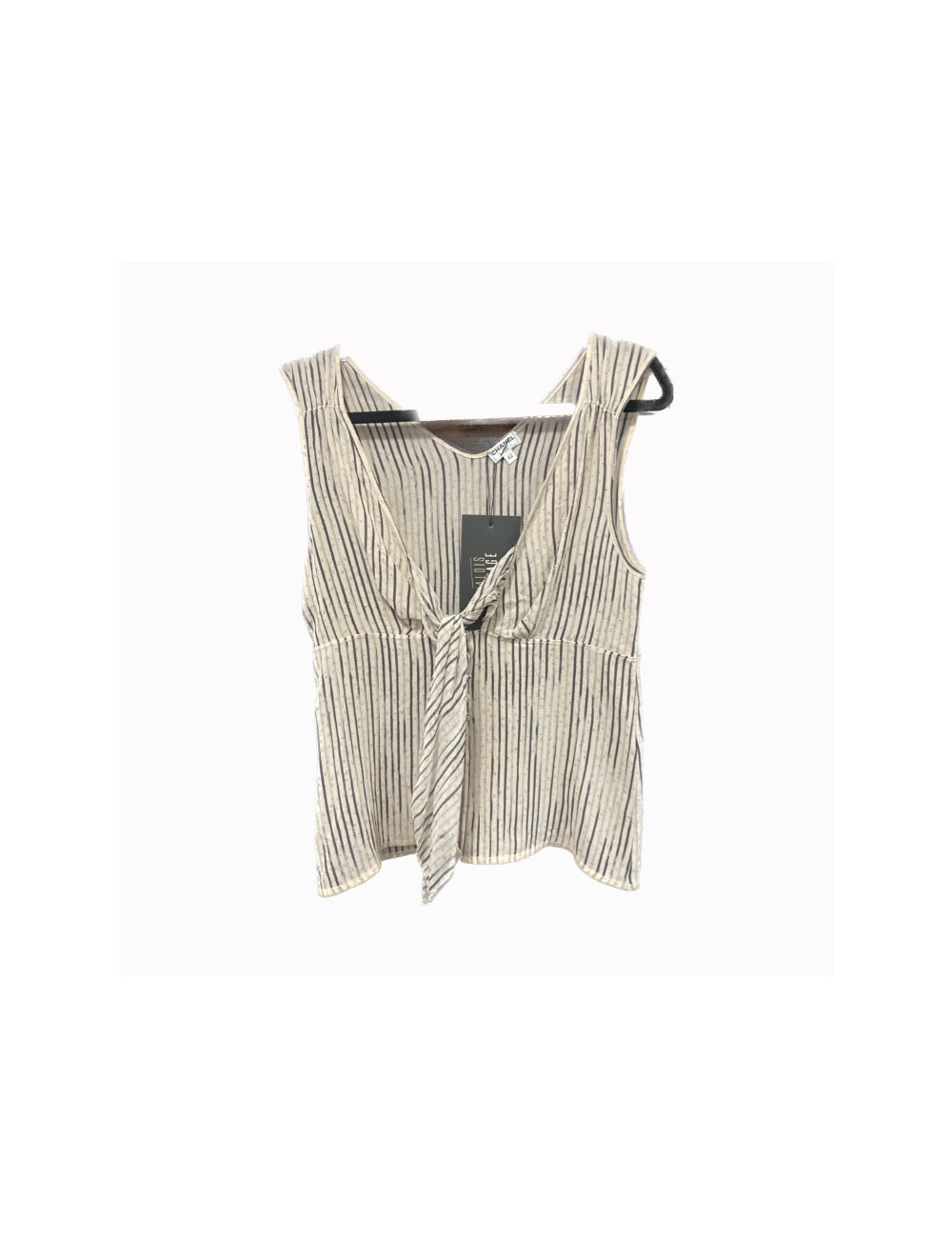 Haut rayé CHANEL T42