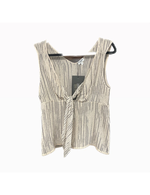 Haut rayé CHANEL T42