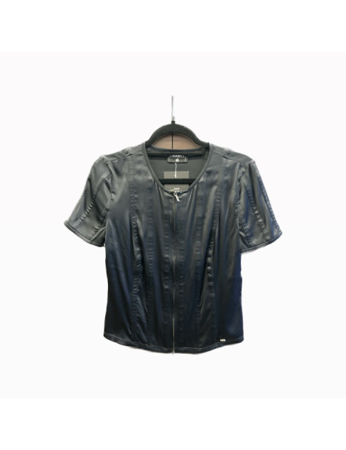 Gilet CHANEL 96 % soie et stretch noir