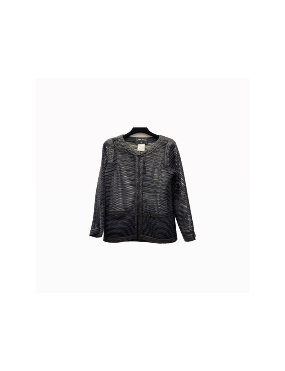 Veste T38 CHANEL polyester perforé