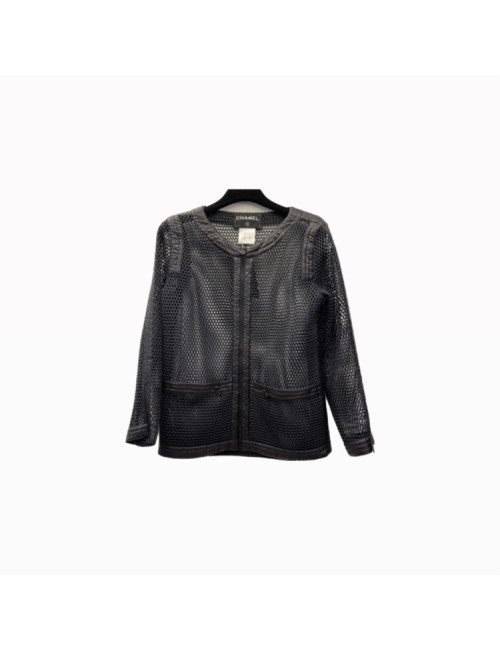 Veste T38 CHANEL polyester perforé