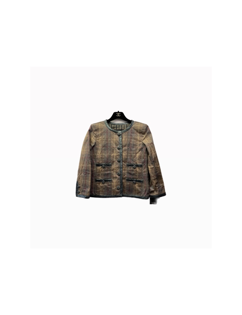Veste CHANEL Paris Edinbourg T 34
