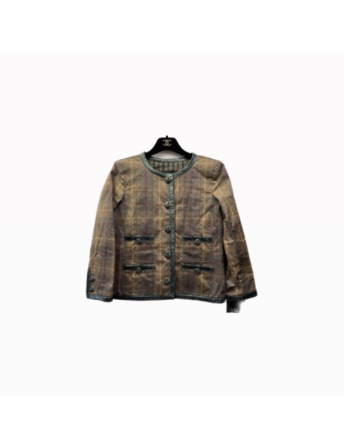 Veste CHANEL Paris Edinbourg T 34
