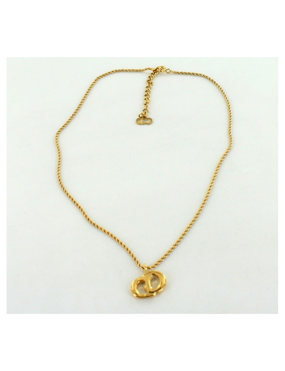 collier DIOR doré 