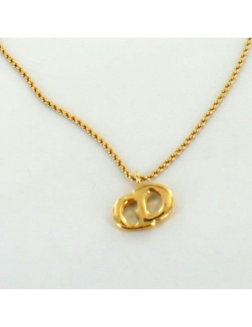 collier DIOR doré 
