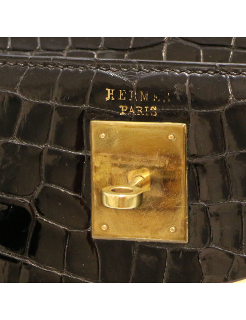 Kelly sellier 32 Hermes porosus  : occasion certifiée authentique