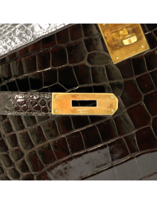 Kelly sellier 32 Hermes porosus  : occasion certifiée authentique