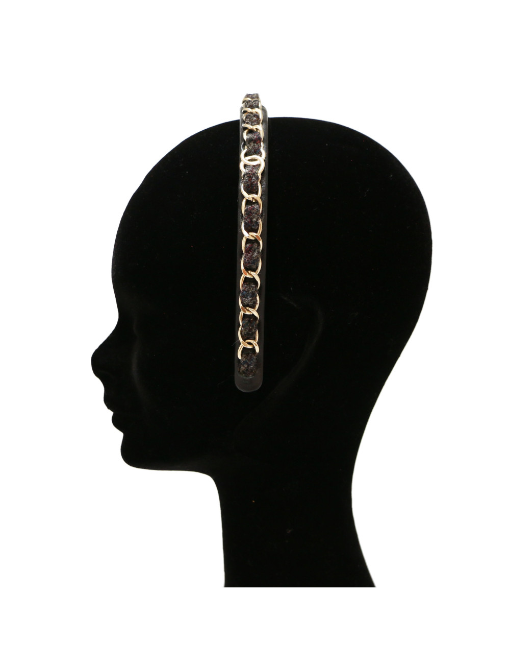 Serre-tête CHANEL noir