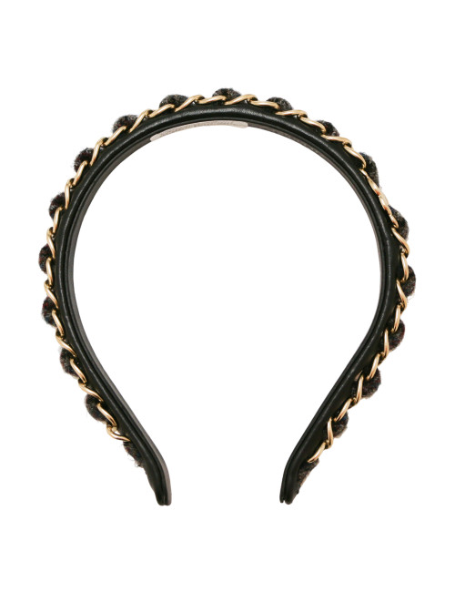 Serre-tête CHANEL noir