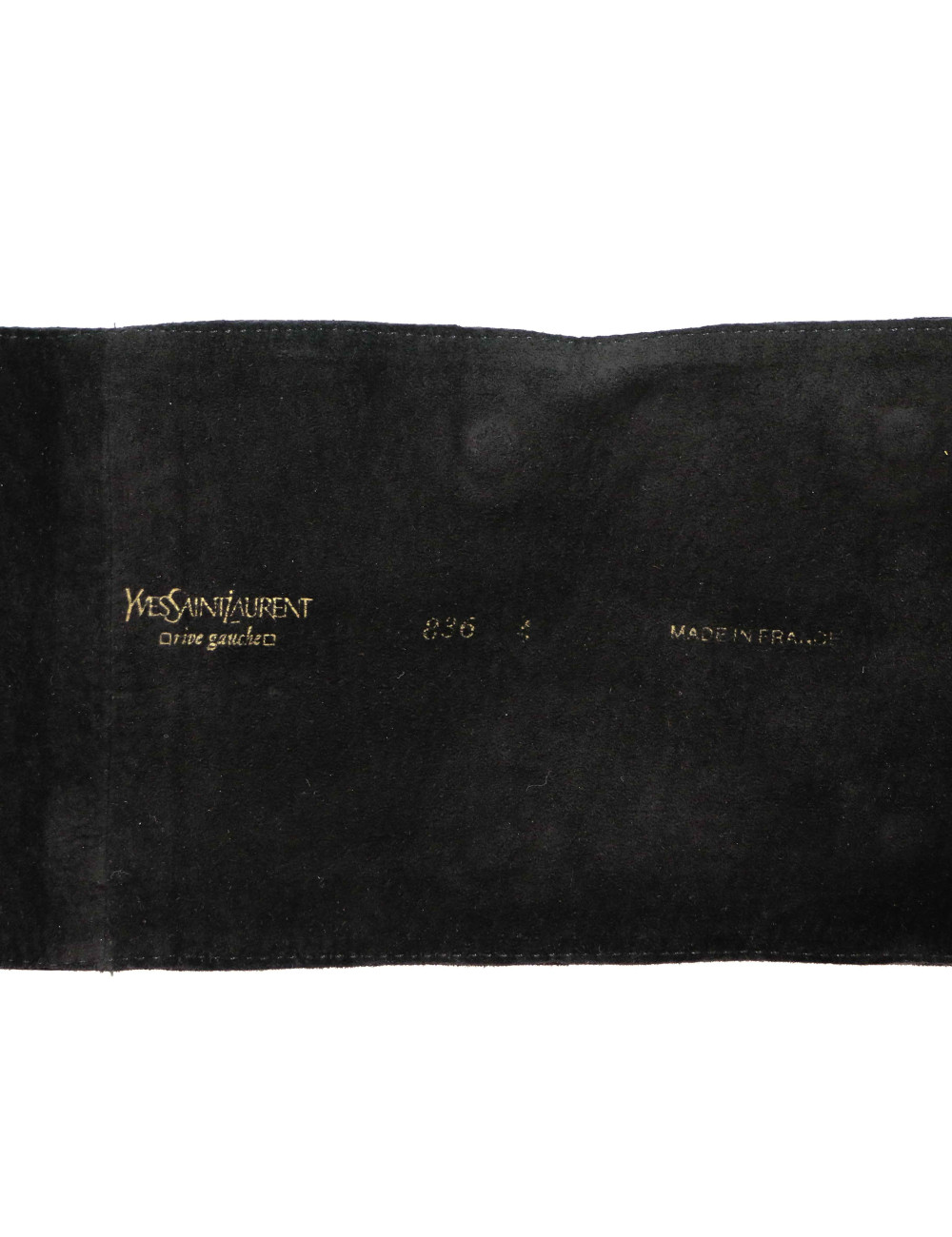 Large ceinture YSL YVES SAINT LAURENT Rive Gauche 