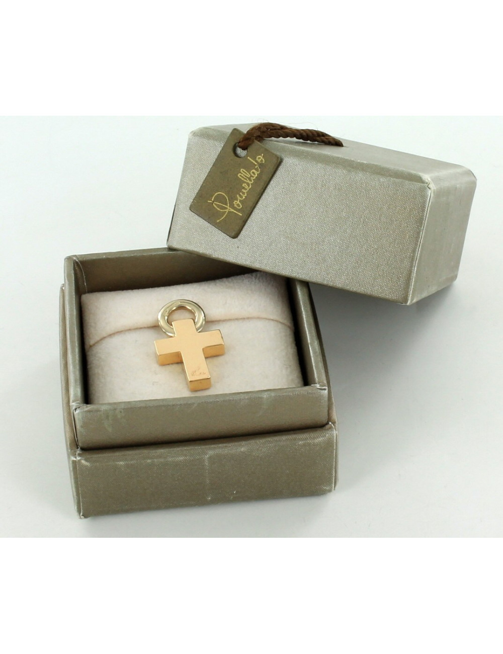 croix POMELLATO en or jaune