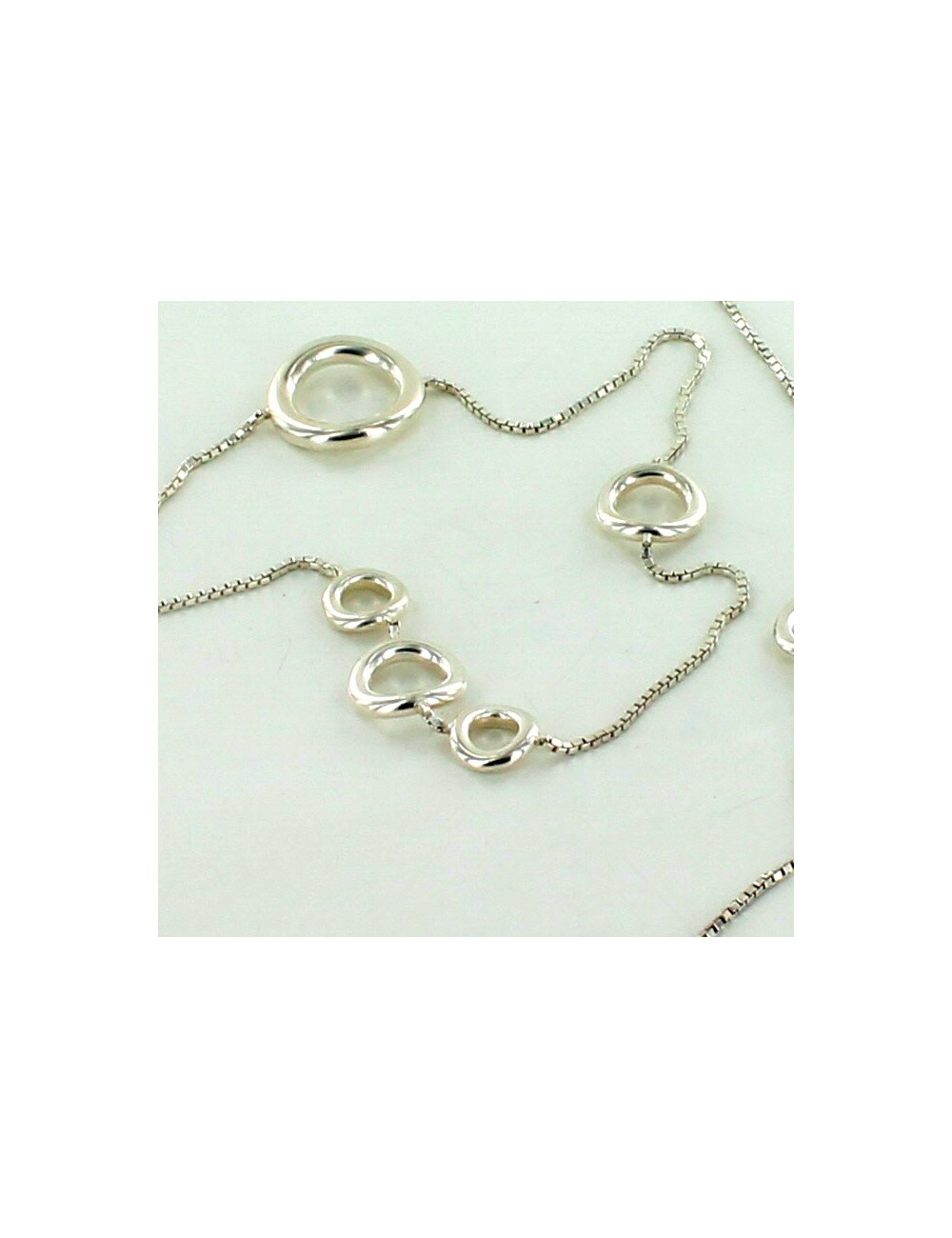 Sautoir CHRISTOFLE en margent massif