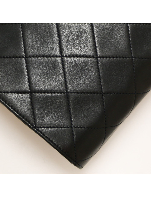 Sac CHANEL matelassé bleu Vintage