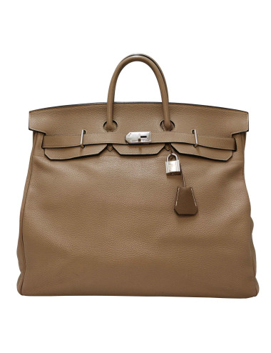 HAC HERMES Haut à courroies gris tourterelle